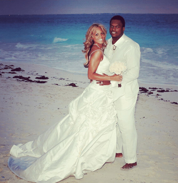 LaVar Arrington Wedding Picture 